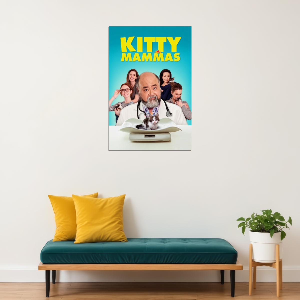 Kitty Mammas Movie 2020 Comedy Poster Wall Art Print Home Wall Decor - xonomax