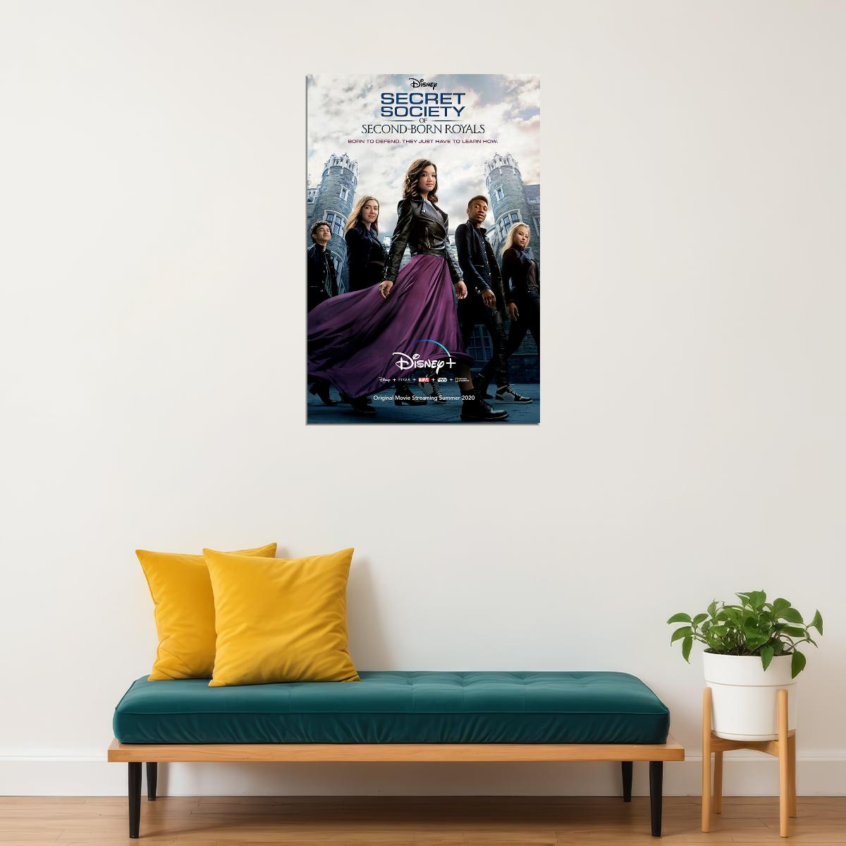 Secret Society Of Second Born Royals Tv Movie Poster Wall Art Print Home Wall Decor - xonomax