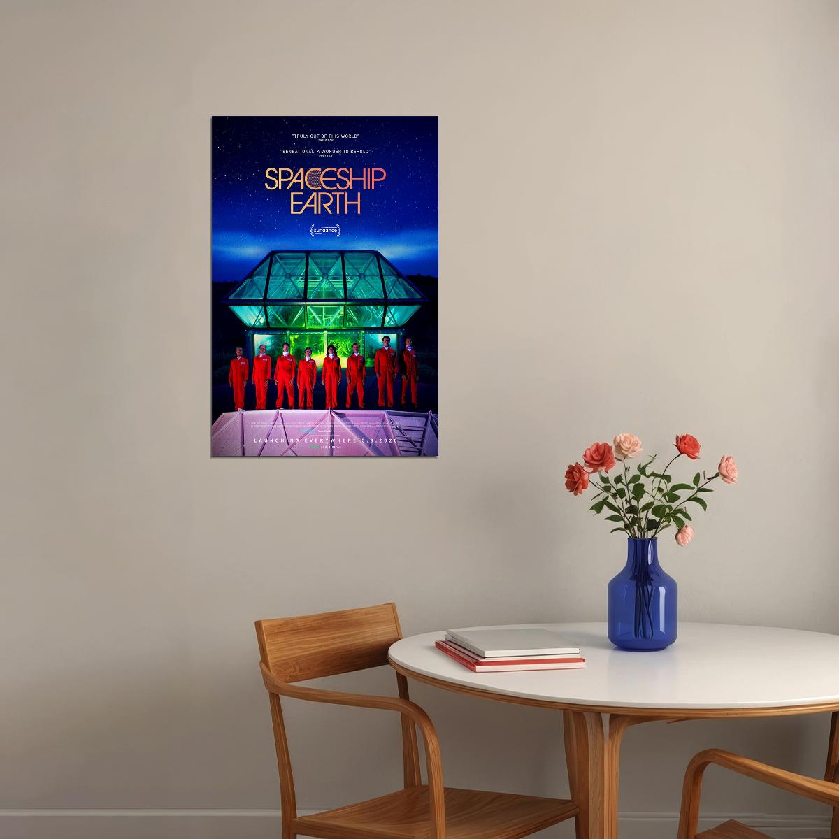 Spaceship Earth Movie 2020 Documentary Poster Wall Art Print Home Wall Decor - xonomax