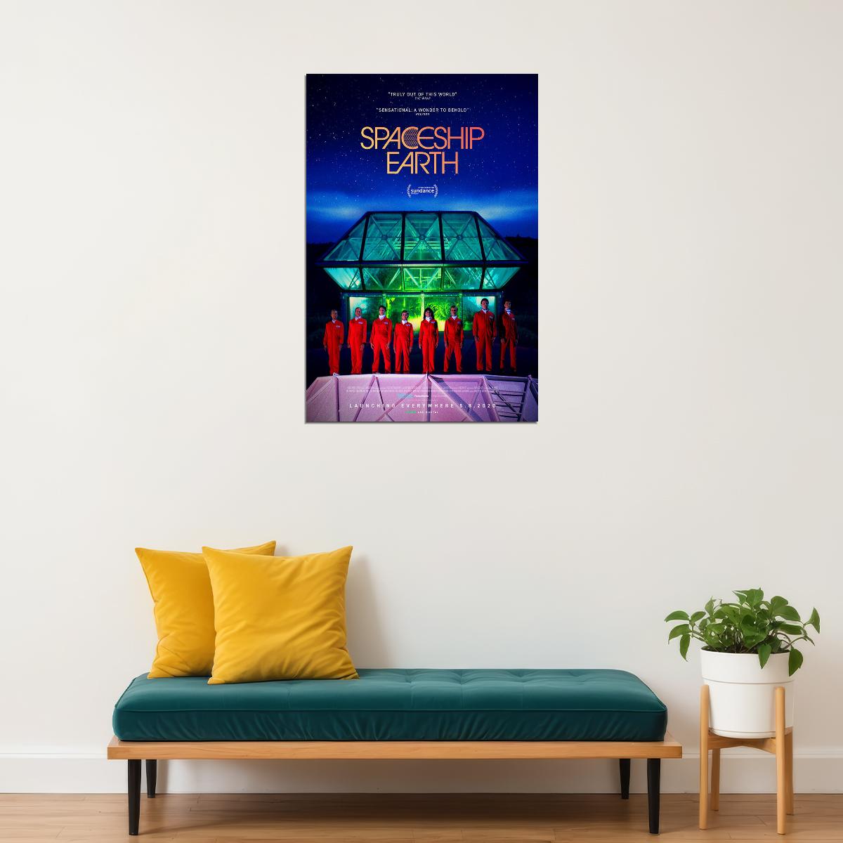 Spaceship Earth Movie 2020 Documentary Poster Wall Art Print Home Wall Decor - xonomax
