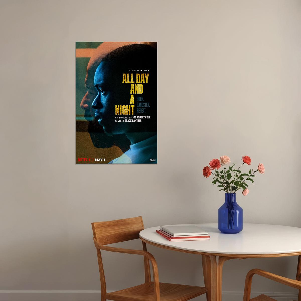 All Day And A Night Tv Movie 2020 Poster Wall Art Print Home Wall Decor