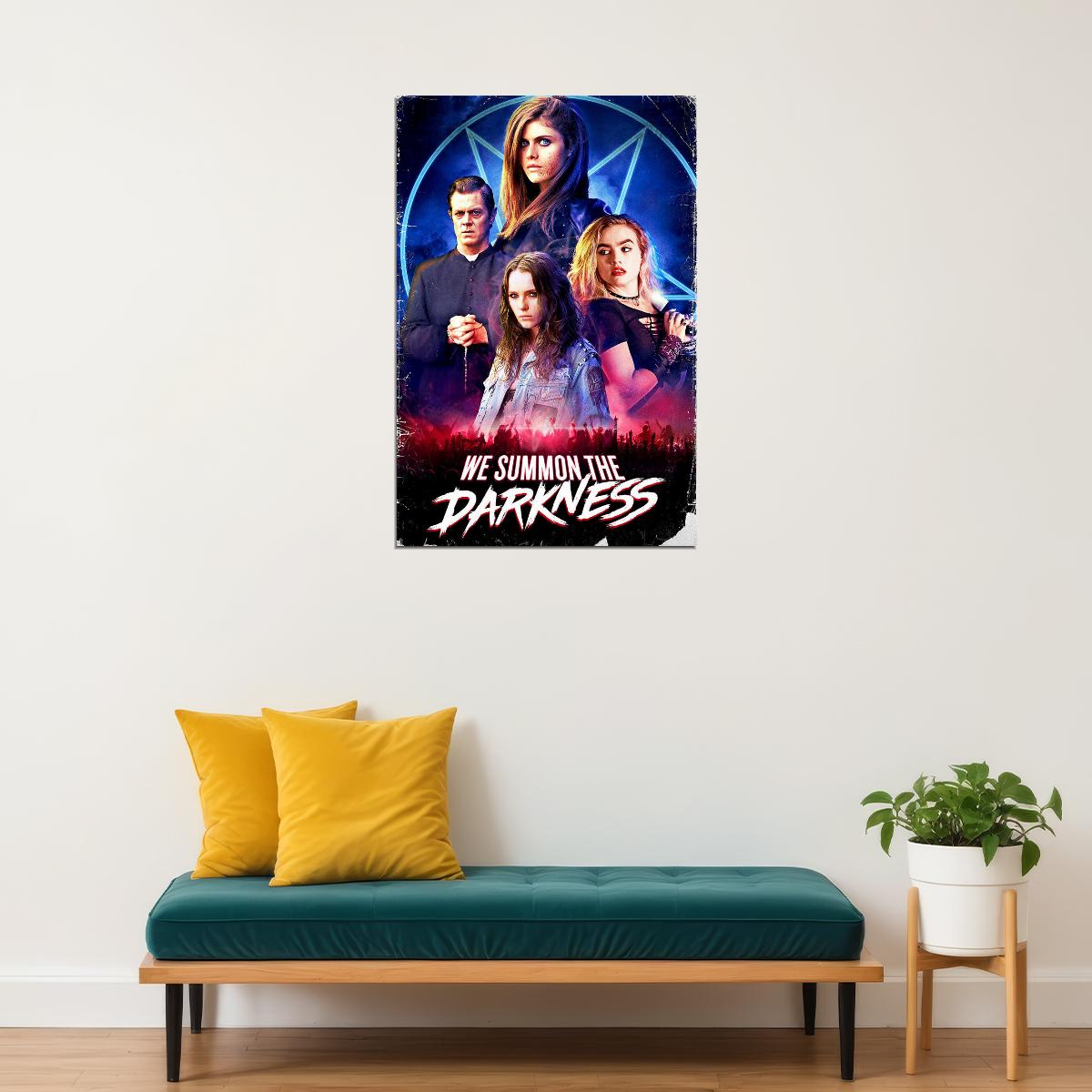 We Summon The Darkness Movie Horror 2020 Music Poster Wall Art Print Home Wall Decor