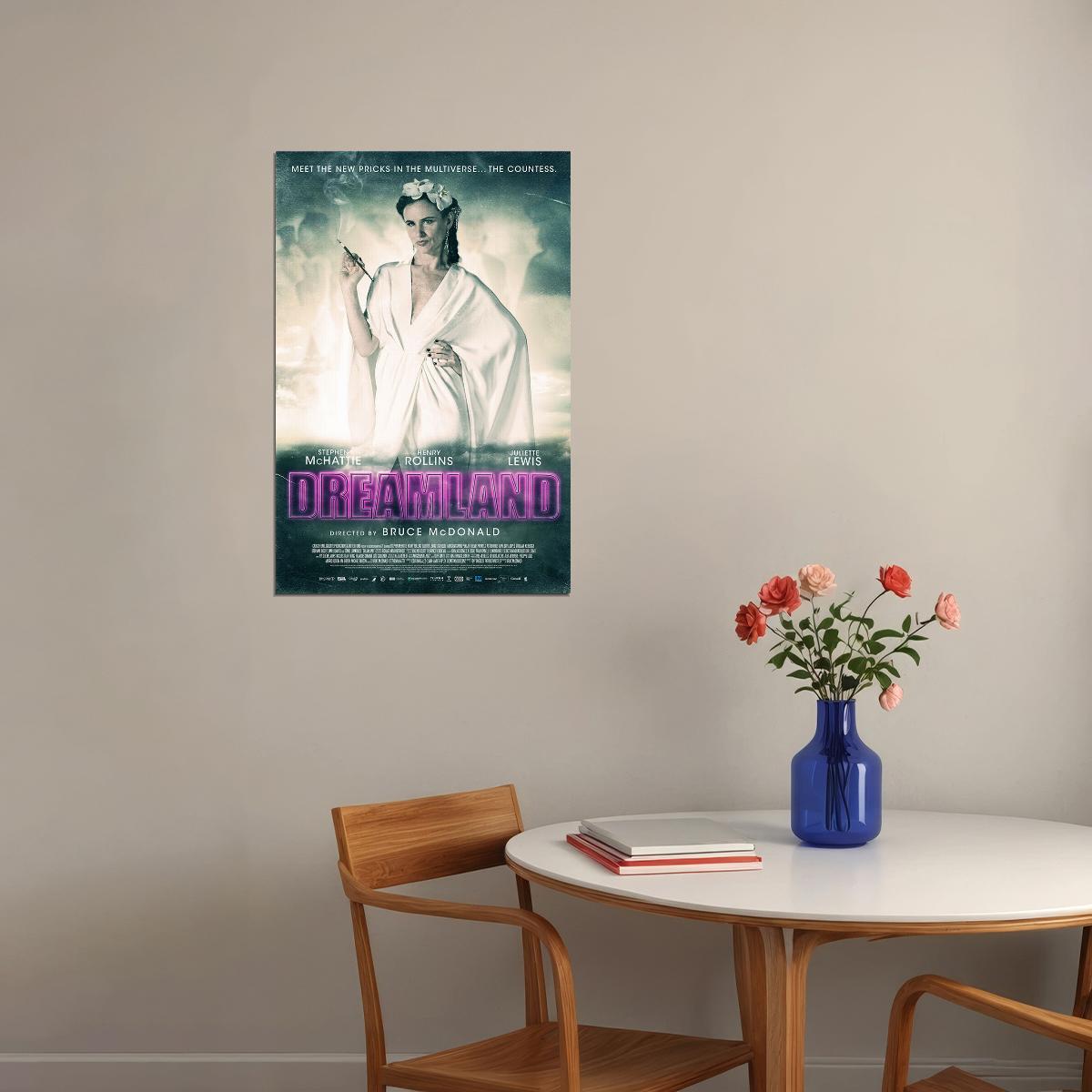 Dreamland 2020 Movie Drama Thriller Poster Wall Art Print Home Wall Decor