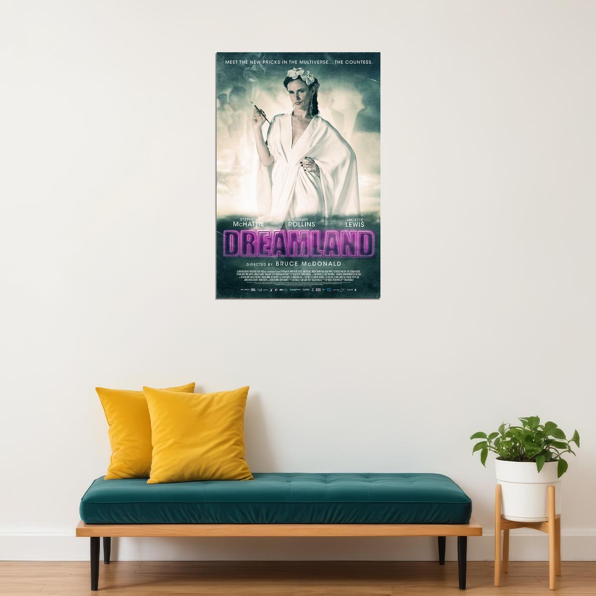 Dreamland 2020 Movie Drama Thriller Poster Wall Art Print Home Wall Decor