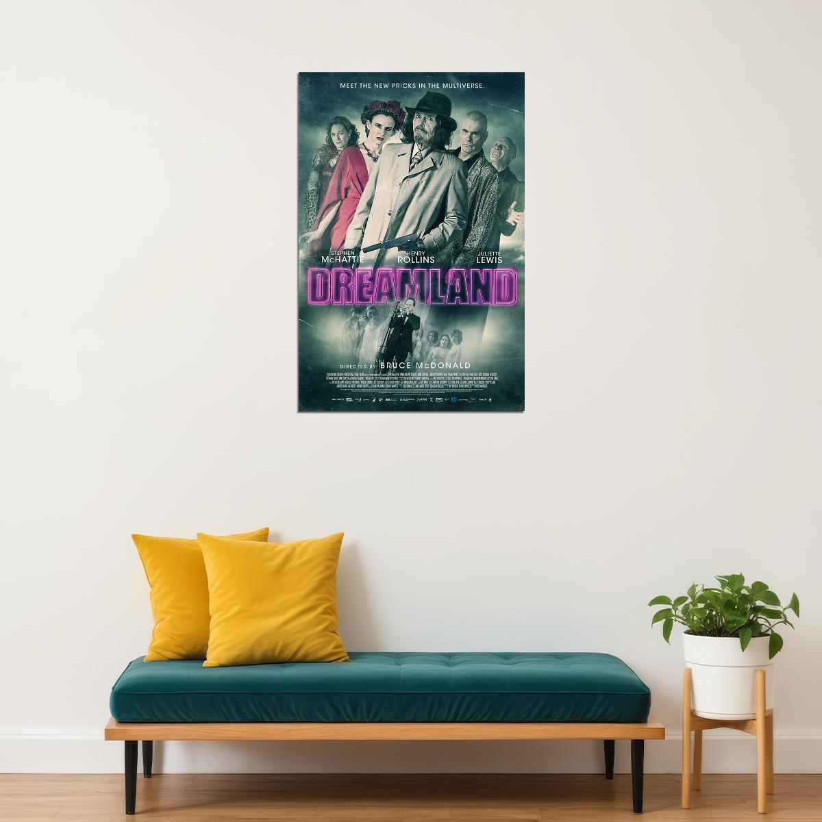 Dreamland 2020 Movie Adentures Drama Poster Wall Art Print Home Wall Decor