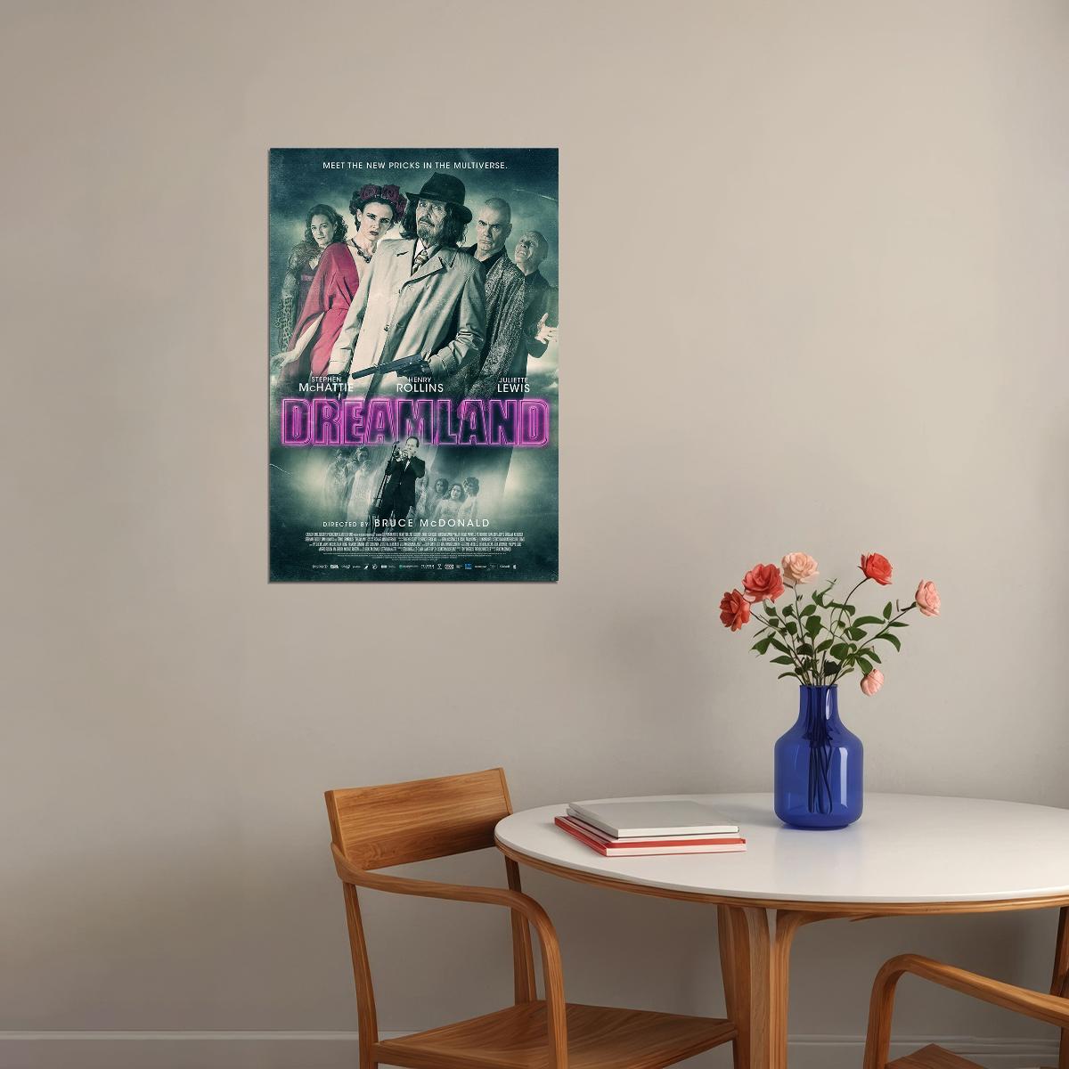 Dreamland 2020 Movie Adentures Drama Poster Wall Art Print Home Wall Decor