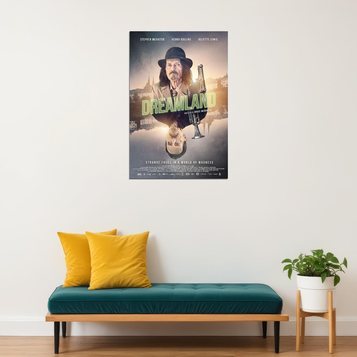 Dreamland 2020 Movie Drama Thriller Poster Wall Art Print Home Wall Decor
