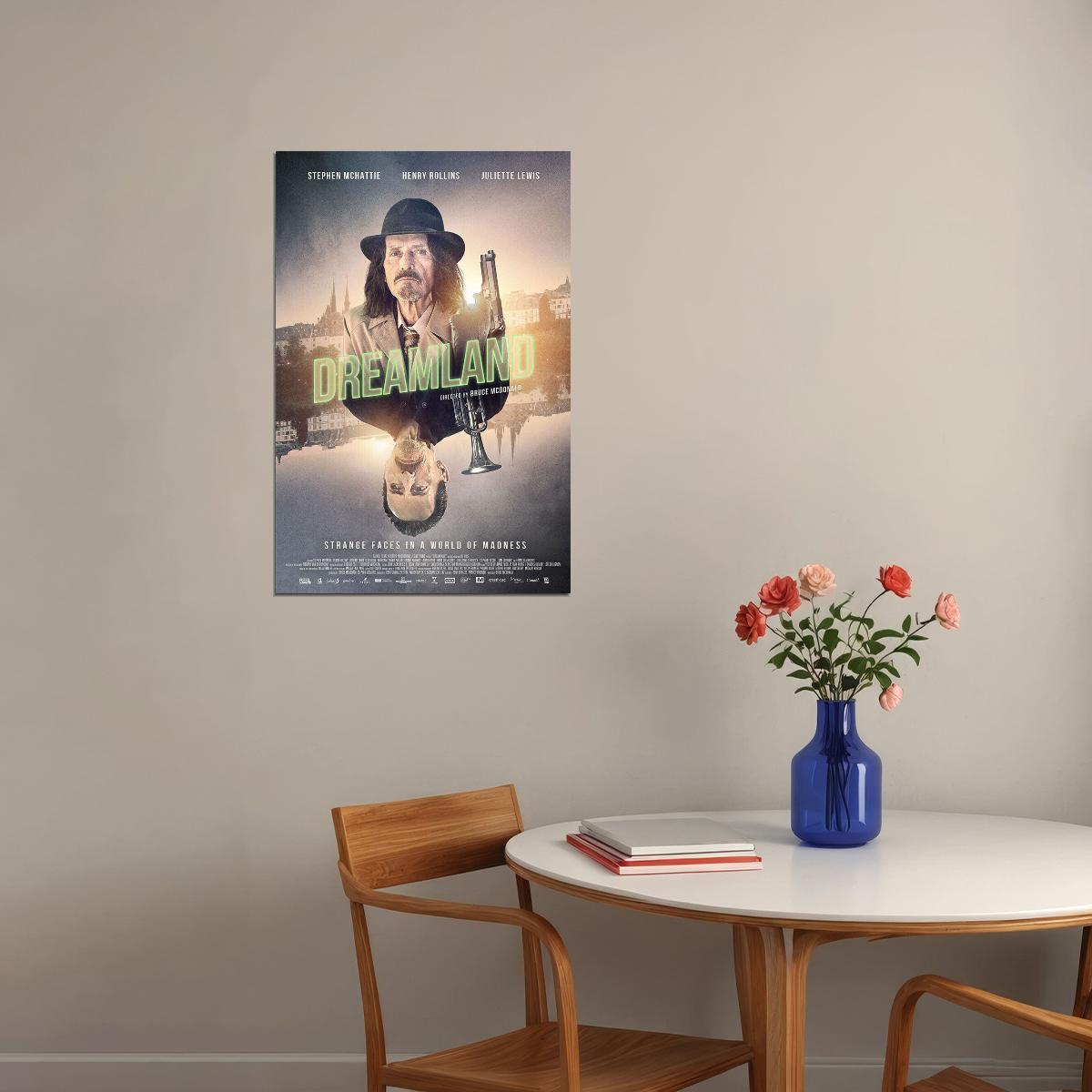 Dreamland 2020 Movie Drama Thriller Poster Wall Art Print Home Wall Decor