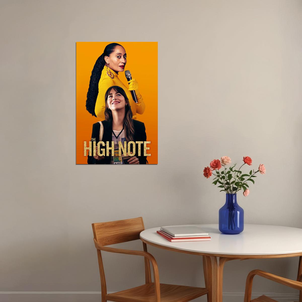 The High Note Movie Drama Music Romantic Poster Wall Art Print Home Wall Decor