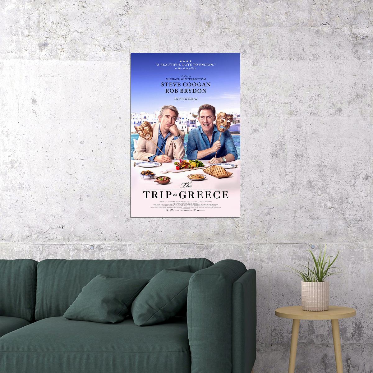 The Trip To Greece Movie 2020 Comedy Drama Actors Poster Wall Art Print Home Wall Decor