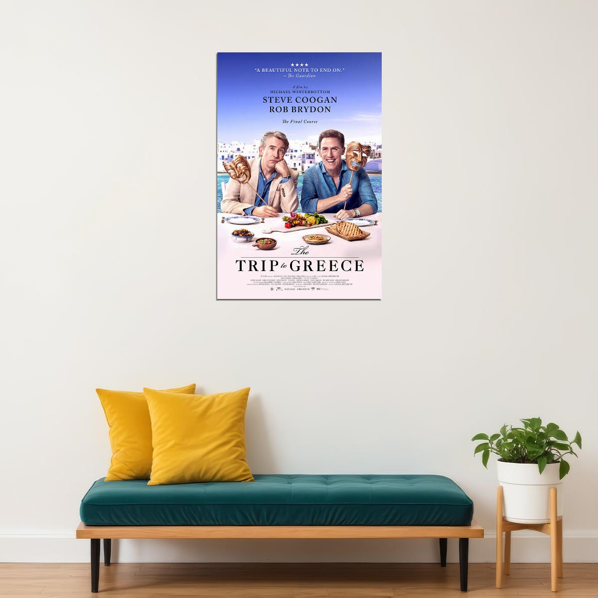 The Trip To Greece Movie 2020 Comedy Drama Actors Poster Wall Art Print Home Wall Decor