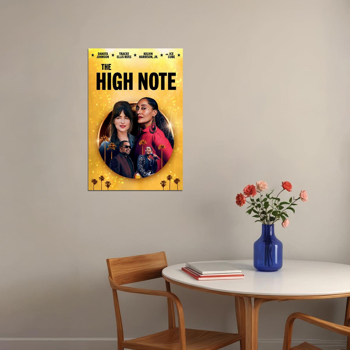 The High Note Movie Musical Drama Music Romantic Poster Wall Art Print Home Wall Decor