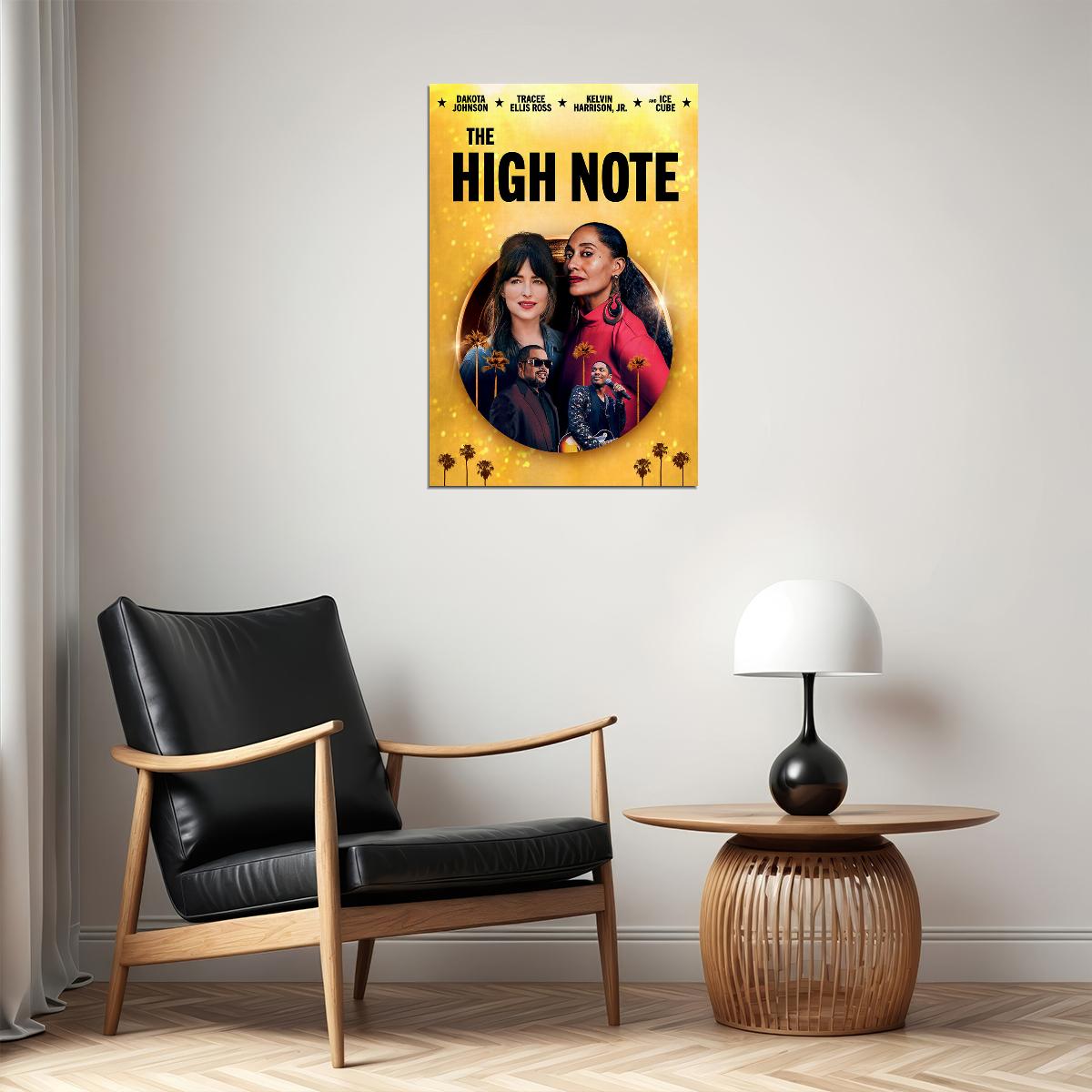 The High Note Movie Musical Drama Music Romantic Poster Wall Art Print Home Wall Decor