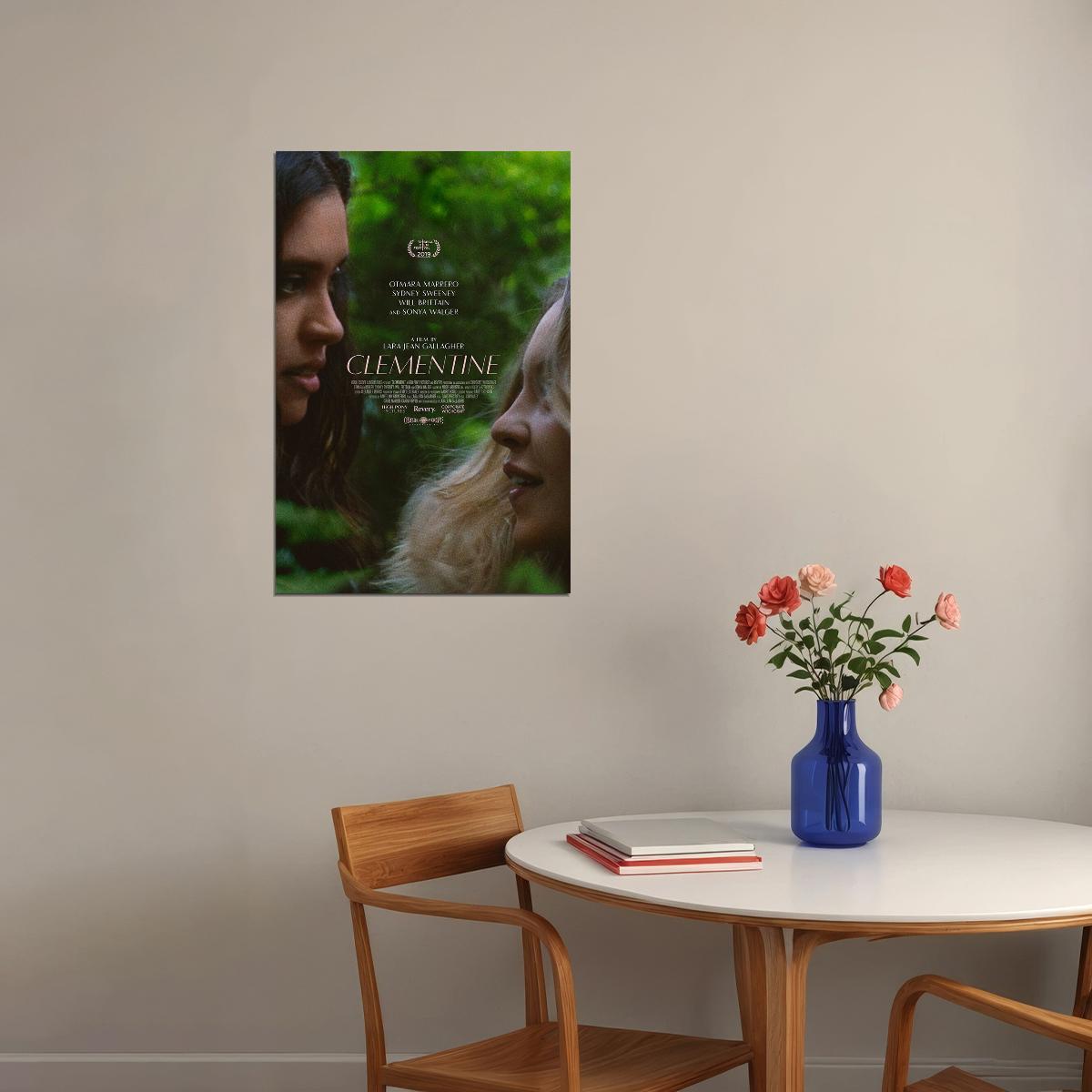 Clementine Movie 2020 Dram Complex Relationships Poster Wall Art Print Home Wall Decor