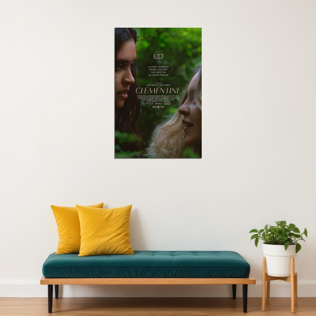 Clementine Movie 2020 Dram Complex Relationships Poster Wall Art Print Home Wall Decor