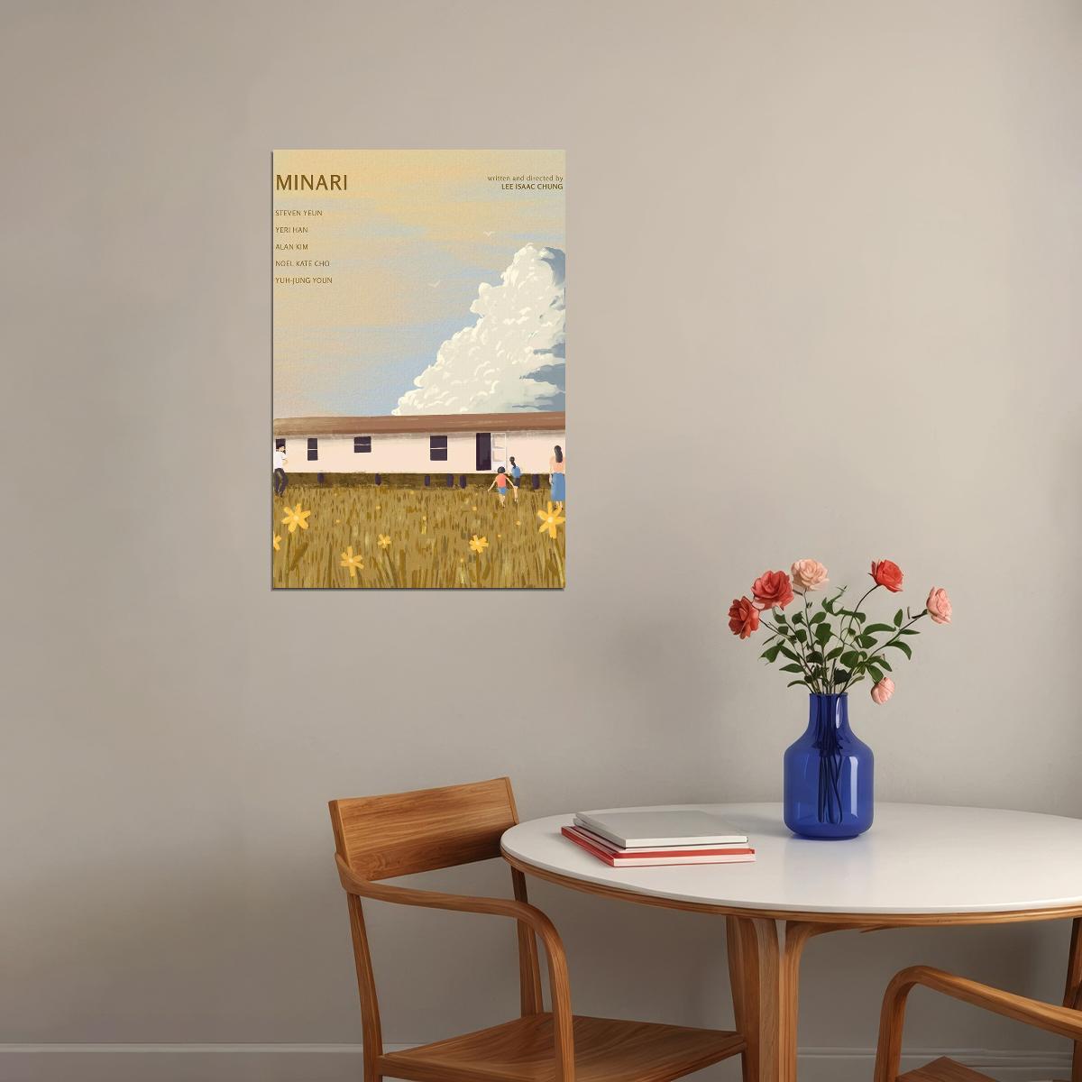 Minari Movie Adventure Drama Poster Wall Art Print Home Wall Decor