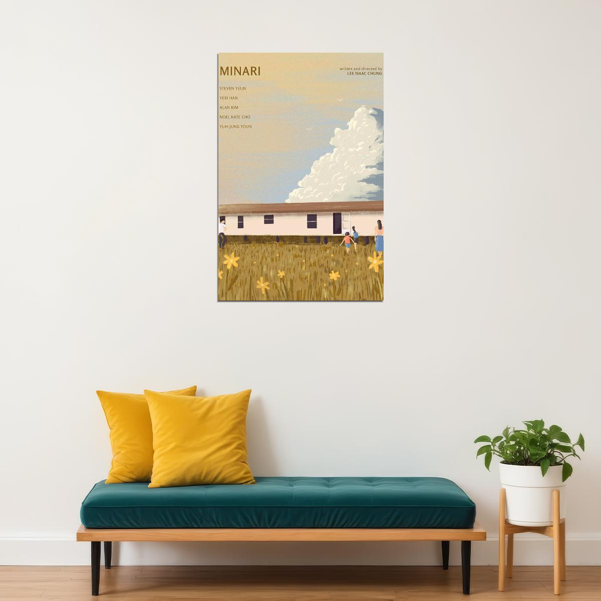 Minari Movie Adventure Drama Poster Wall Art Print Home Wall Decor