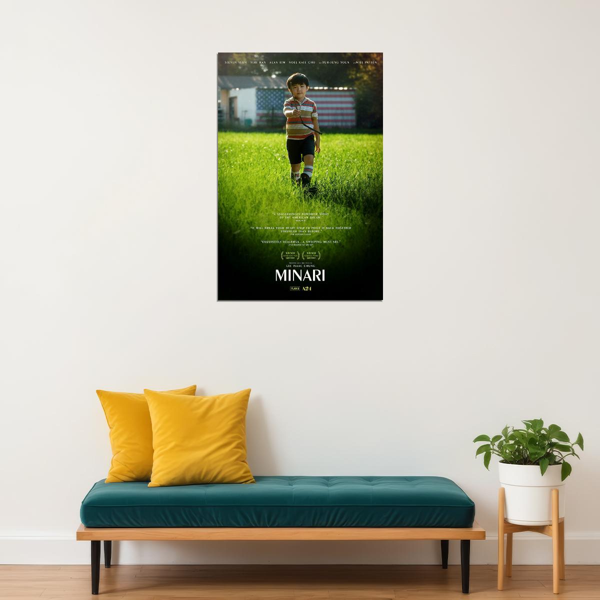 Minari Movie Drama Family Life Poster Wall Art Print Home Wall Decor