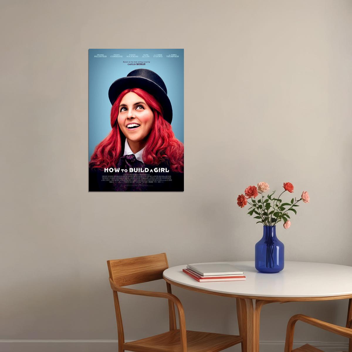 How To Build A Girl Movie 2020 Comedy Journalist Poster Wall Art Print Home Wall Decor
