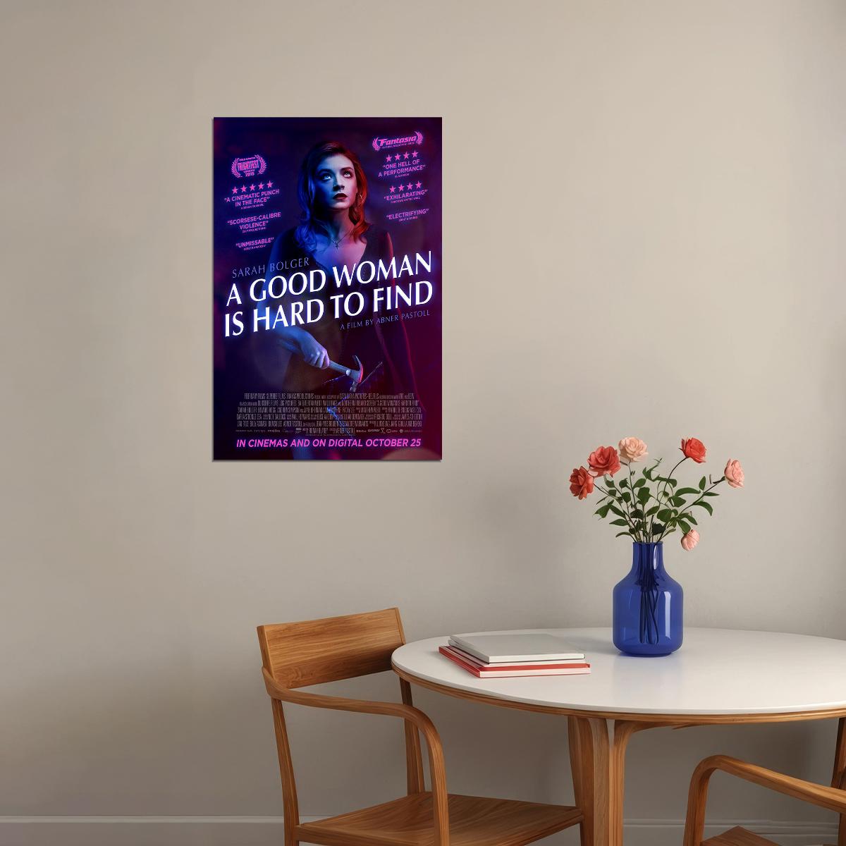 A Good Woman Is Hard To Find Movie 2020 Drama Poster Wall Art Print Home Wall Decor