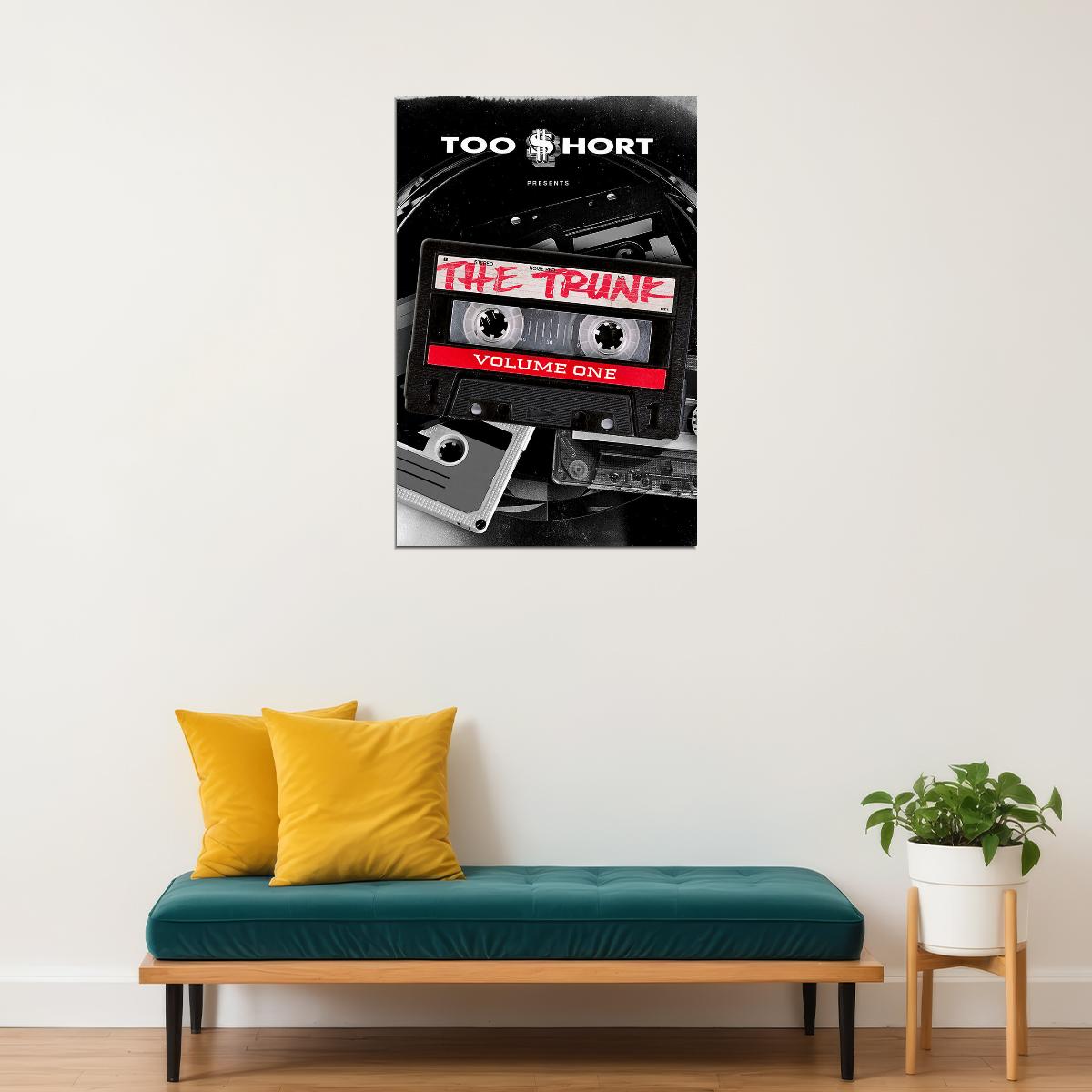 Too Short Presents The Trunk Vol. 1 Cover Music Album Poster Wall Art Print Home Wall Decor - xonomax