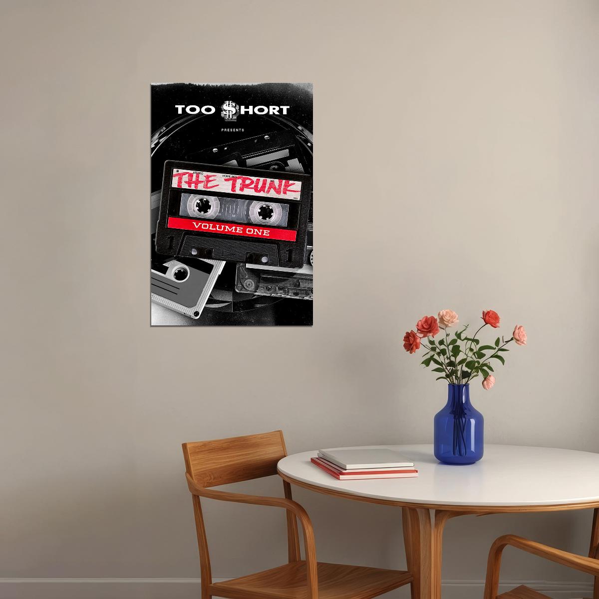 Too Short Presents The Trunk Vol. 1 Cover Music Album Poster Wall Art Print Home Wall Decor - xonomax