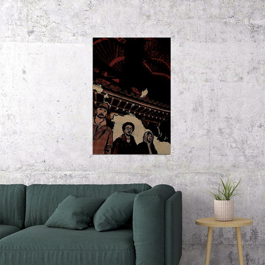 Budamunk Epic And Shinobi Gates To The East Musicians Poster Wall Art Print Home Wall Decor - xonomax