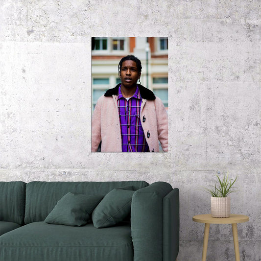 Asap Rocky Hip Hop Rapper Musician Singer Poster Wall Art Print Home Wall Decor - xonomax