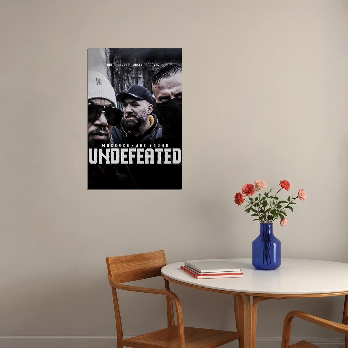 Massaka Joe Young Snoop Dogg Undefeated Cover Poster Wall Art Print Home Wall Decor - xonomax