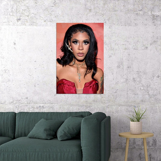 Rico Nasty Hip Hop Rapper Music Songwriter Singer Poster Wall Art Print Home Wall Decor - xonomax