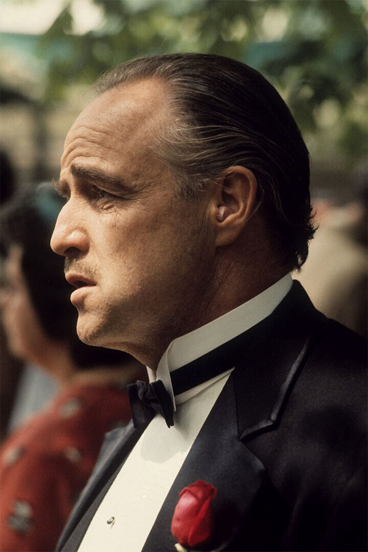 Marlon Brando Great Godfather Star Movie Poster Wall Art Print Home Wall Decor