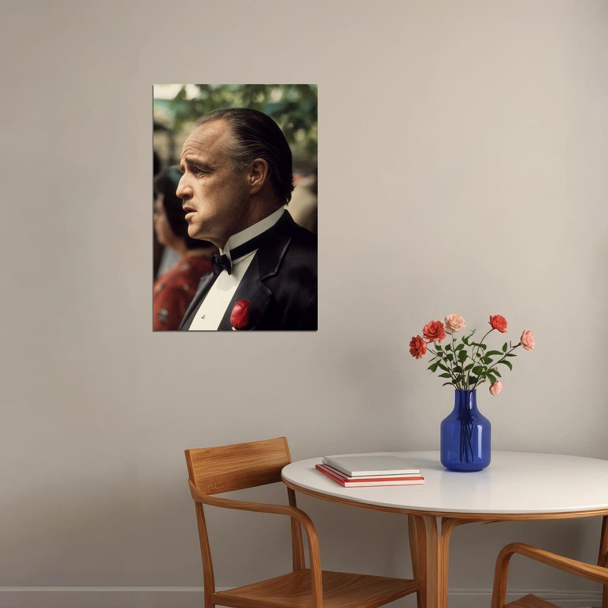 Marlon Brando Great Godfather Star Movie Poster Wall Art Print Home Wall Decor
