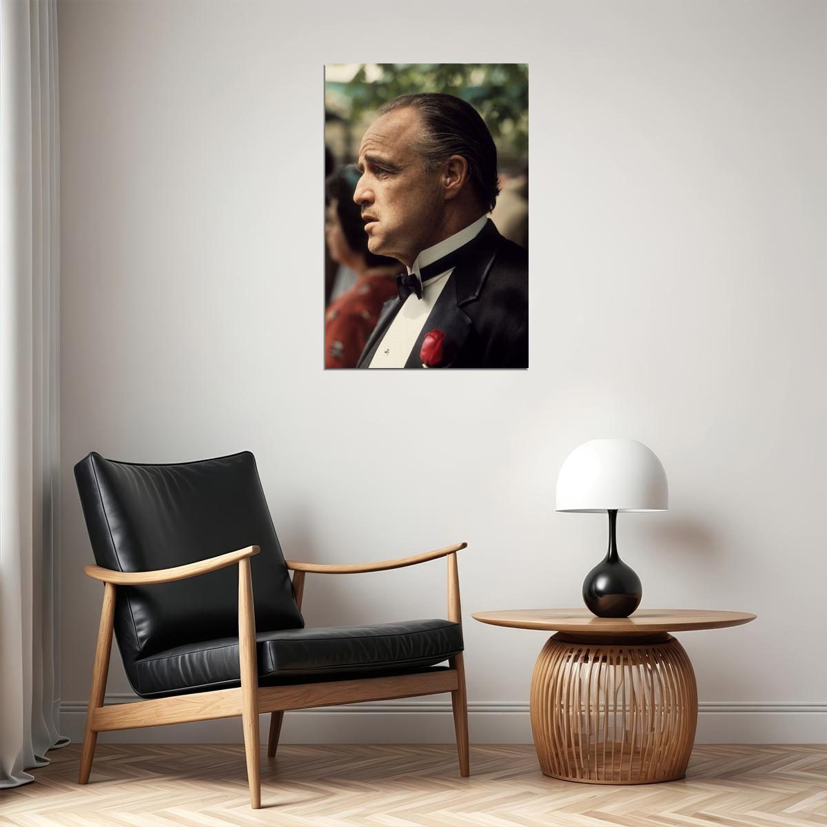 Marlon Brando Great Godfather Star Movie Poster Wall Art Print Home Wall Decor