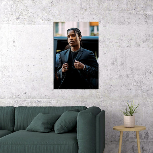 Asap Rocky Hip Hop Rapper Music Video Director Poster Wall Art Print Home Wall Decor - xonomax
