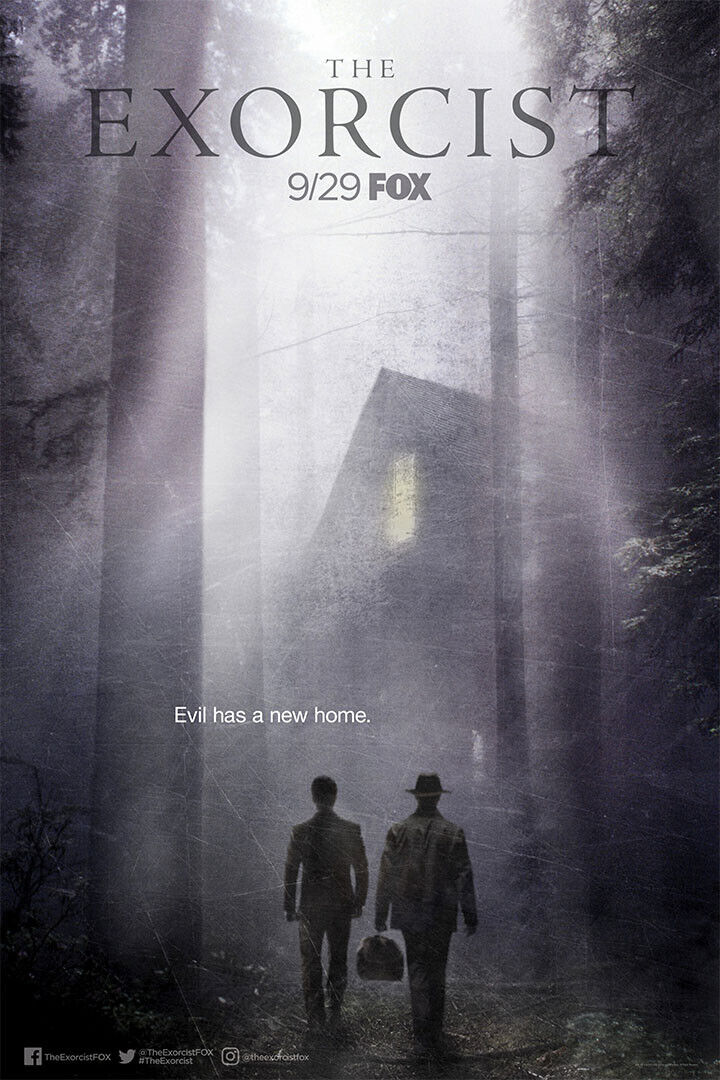The Exorcist Classic Movie Horror Thriller Action Poster Wall Art Print Home Wall Decor