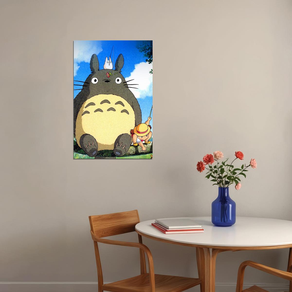 My Neighbour Totoro Classic Movie Animation Poster Wall Art Print Home Wall Decor