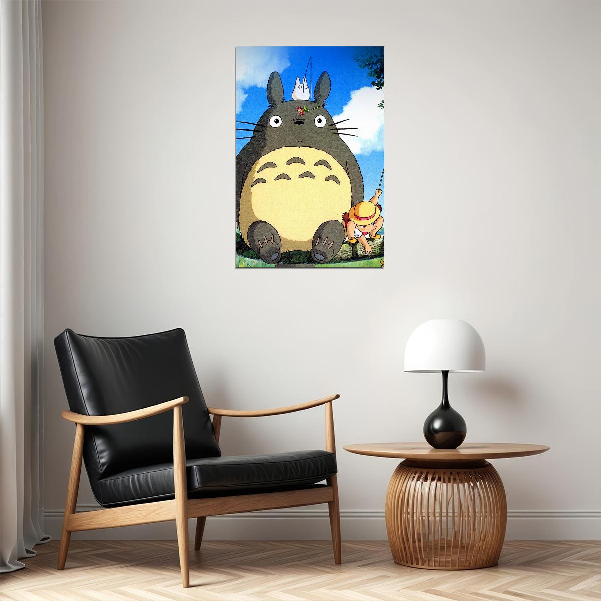 My Neighbour Totoro Classic Movie Animation Poster Wall Art Print Home Wall Decor