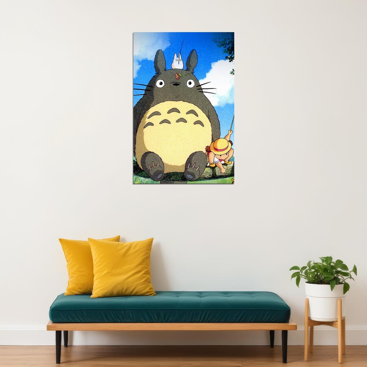 My Neighbour Totoro Classic Movie Animation Poster Wall Art Print Home Wall Decor