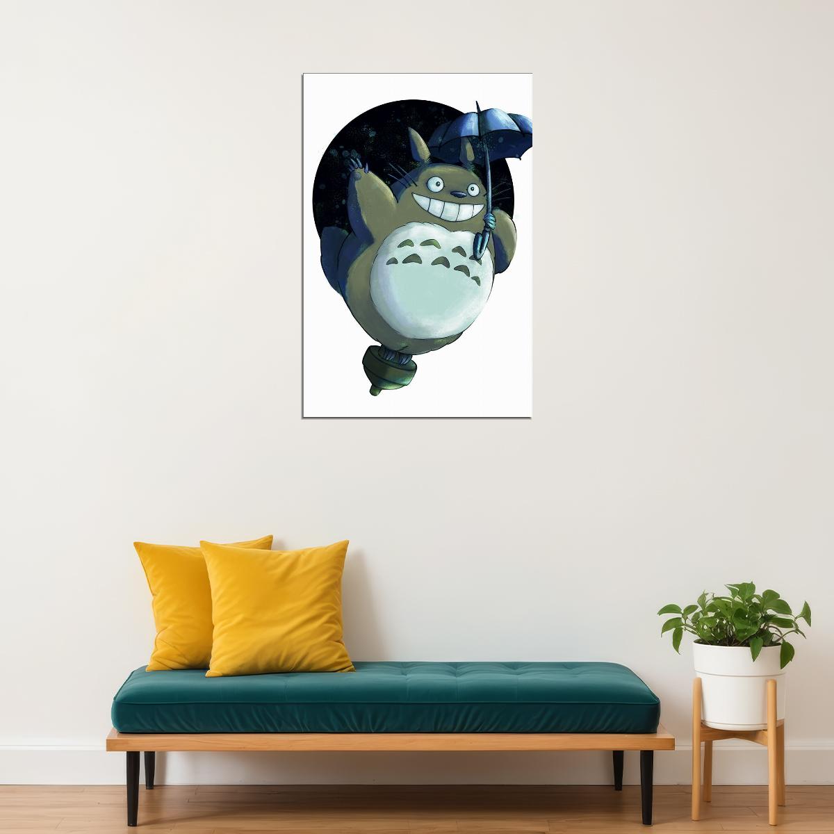 My Neighbour Totoro Classic Japan Movie Animasyon Poster Wall Art Print Home Wall Decor