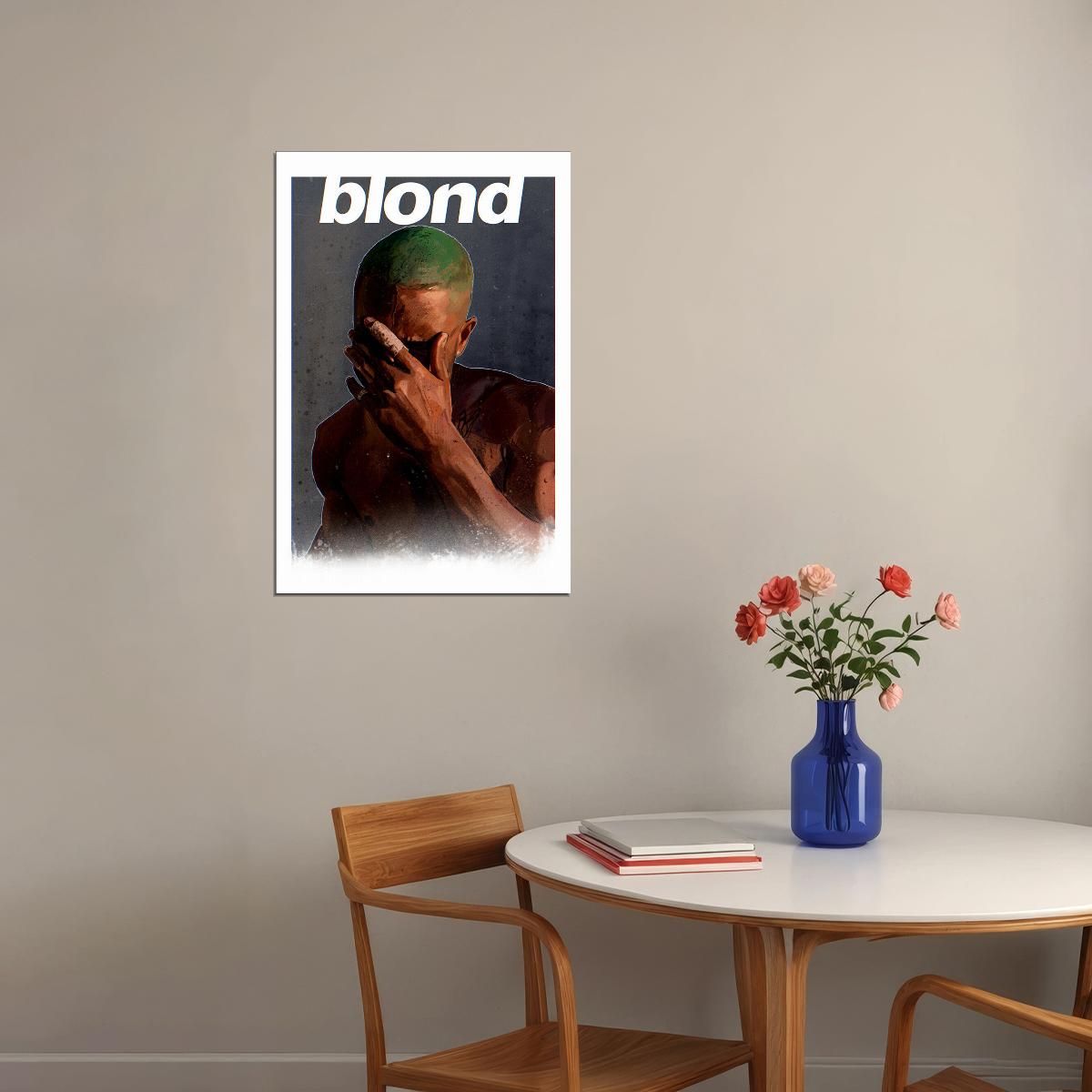 Frank Ocean Hip Hop Rap Blond Music Singer Poster Wall Art Print Home Wall Decor - xonomax