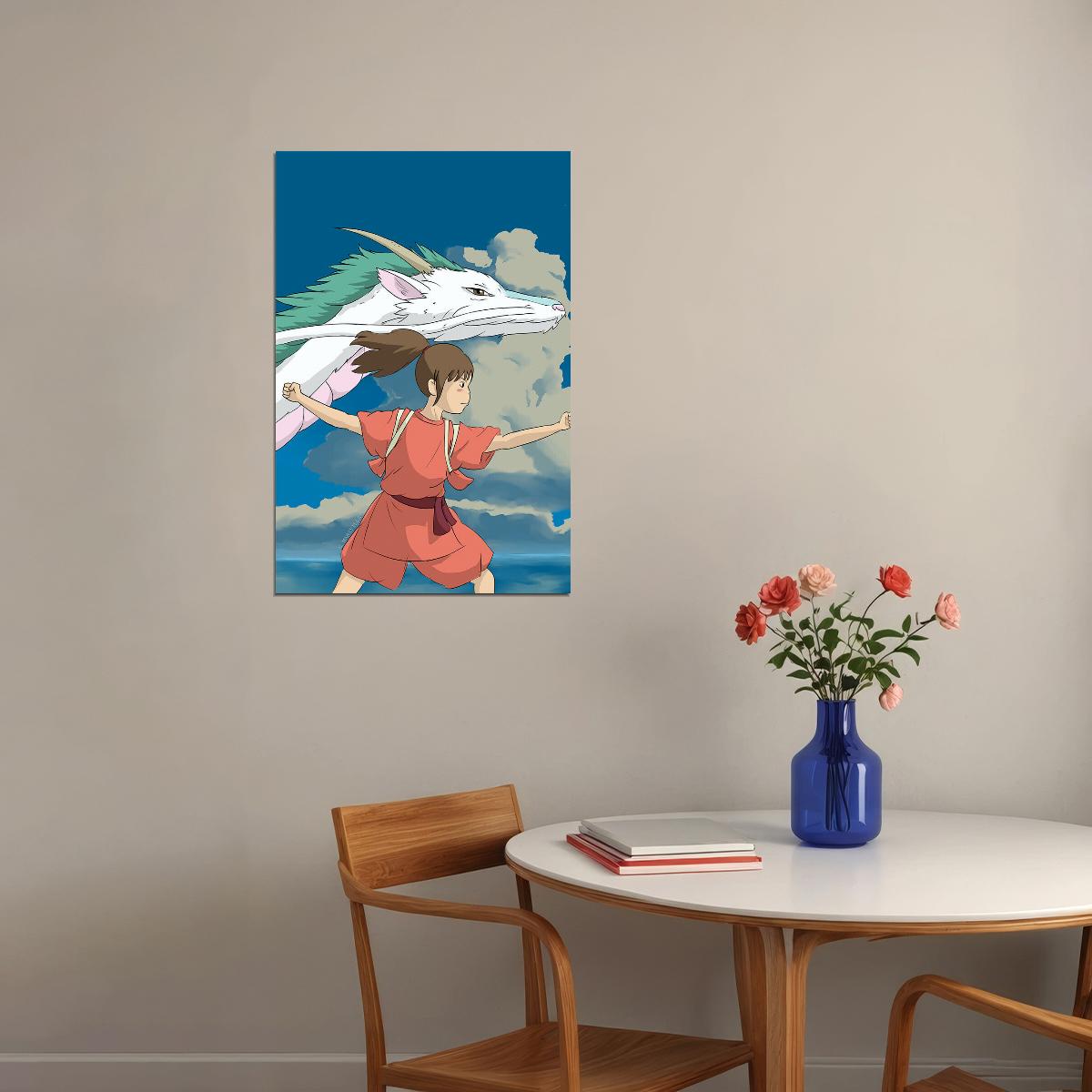 Princess Spirited Away Studio Ghibli Anime Japan Poster Wall Art Print Home Wall Decor