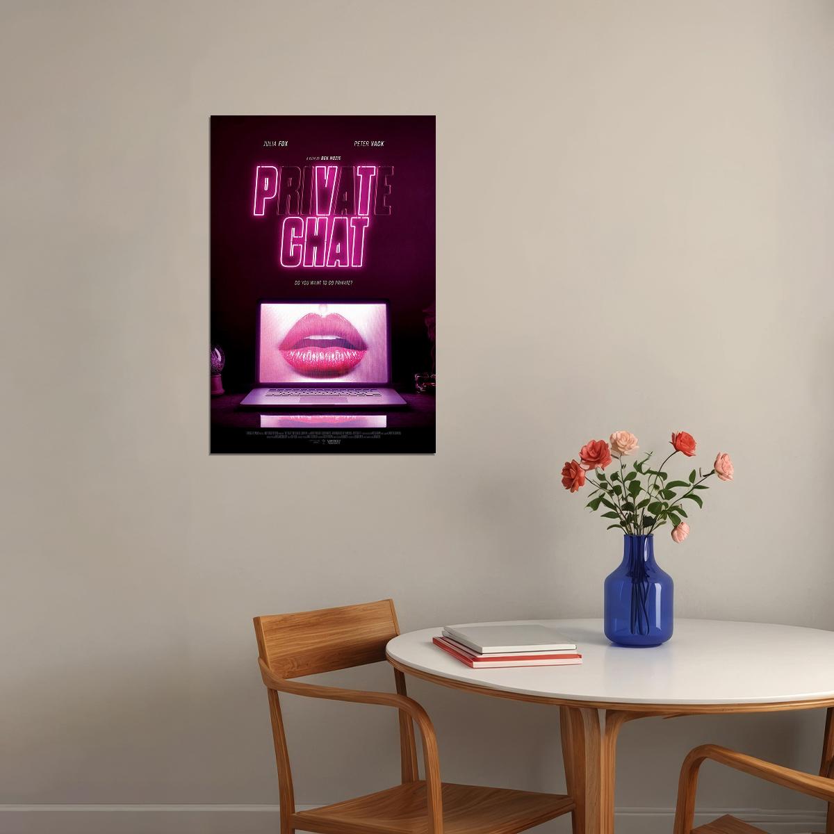 Pvt Chat Movie Drama Romantic Obsession Poster Wall Art Print Home Wall Decor