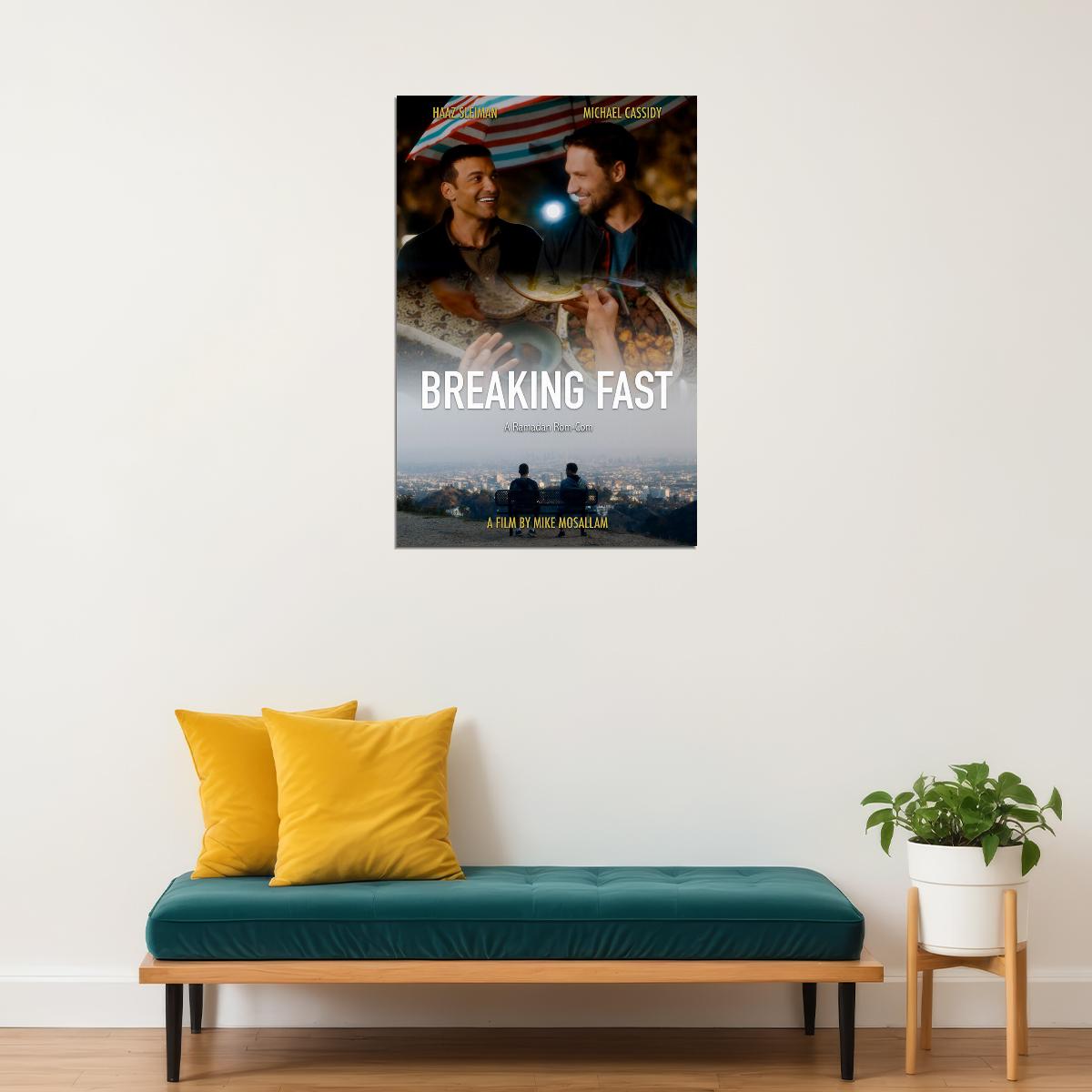 Breaking Fast Movie Comedy Drama Romance Poster Wall Art Print Home Wall Decor