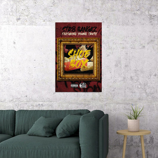 Str8 Bangaz Shoe Box Rapper Singer Poster Wall Art Print Home Wall Decor - xonomax