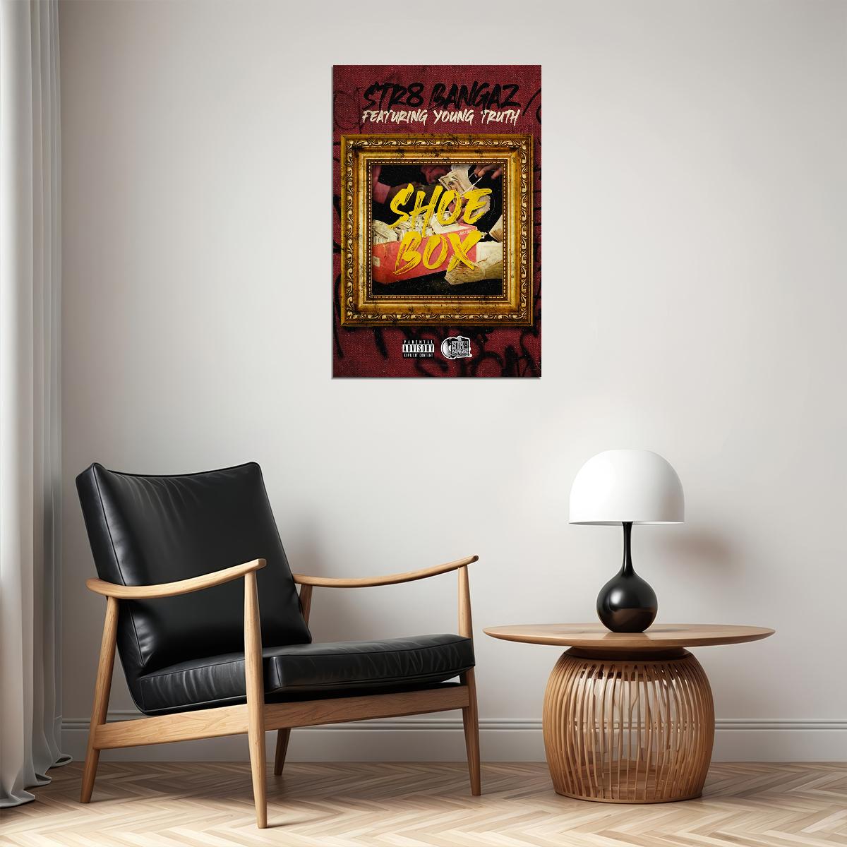 Str8 Bangaz Shoe Box Rapper Singer Poster Wall Art Print Home Wall Decor - xonomax