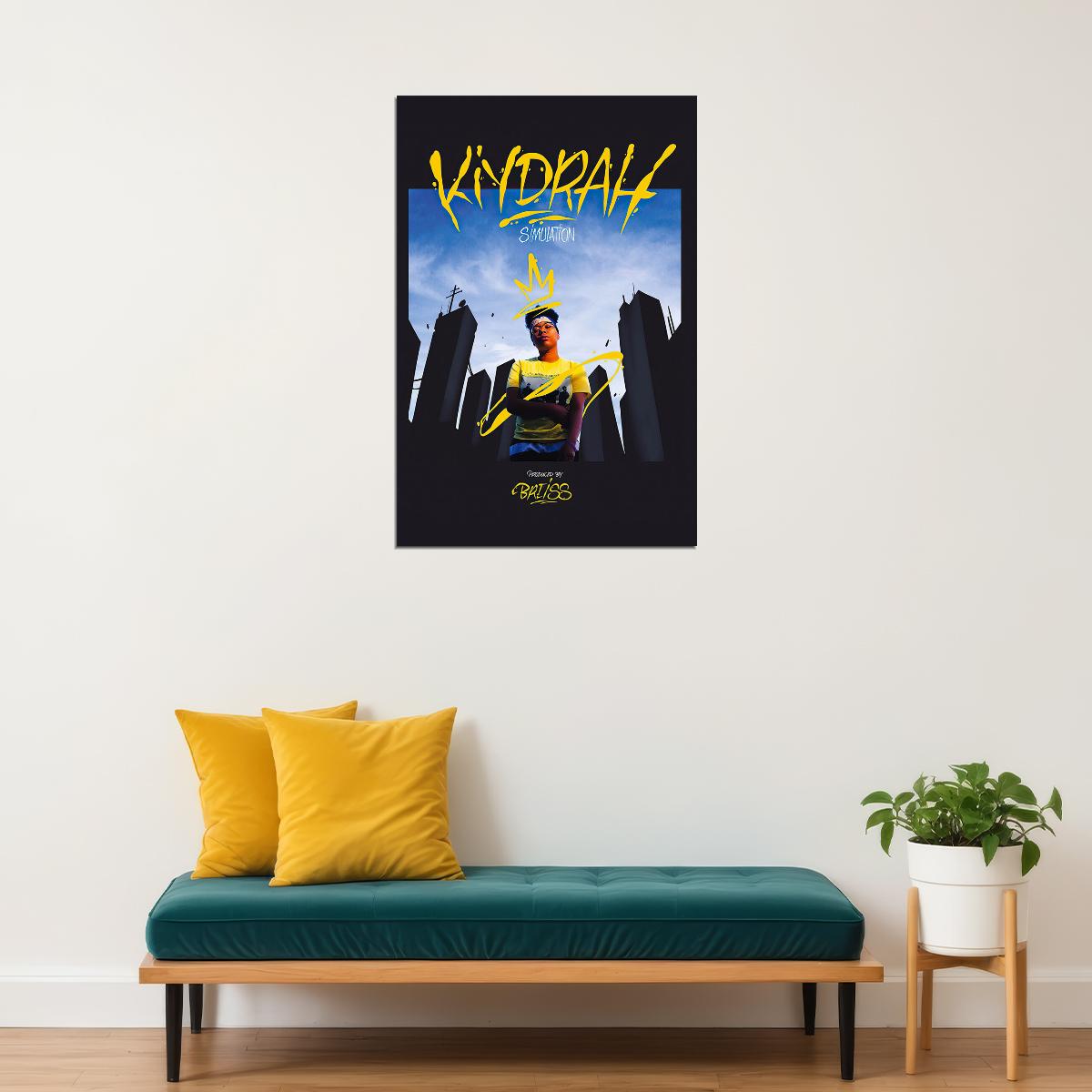 Kiydrah Simulation Deluxe Singers Rapper Poster Wall Art Print Home Wall Decor - xonomax