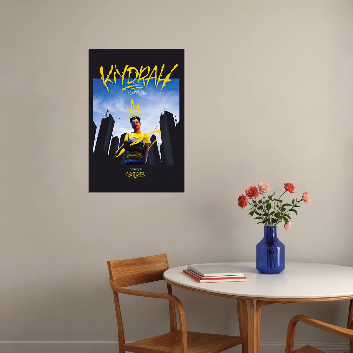 Kiydrah Simulation Deluxe Singers Rapper Poster Wall Art Print Home Wall Decor - xonomax