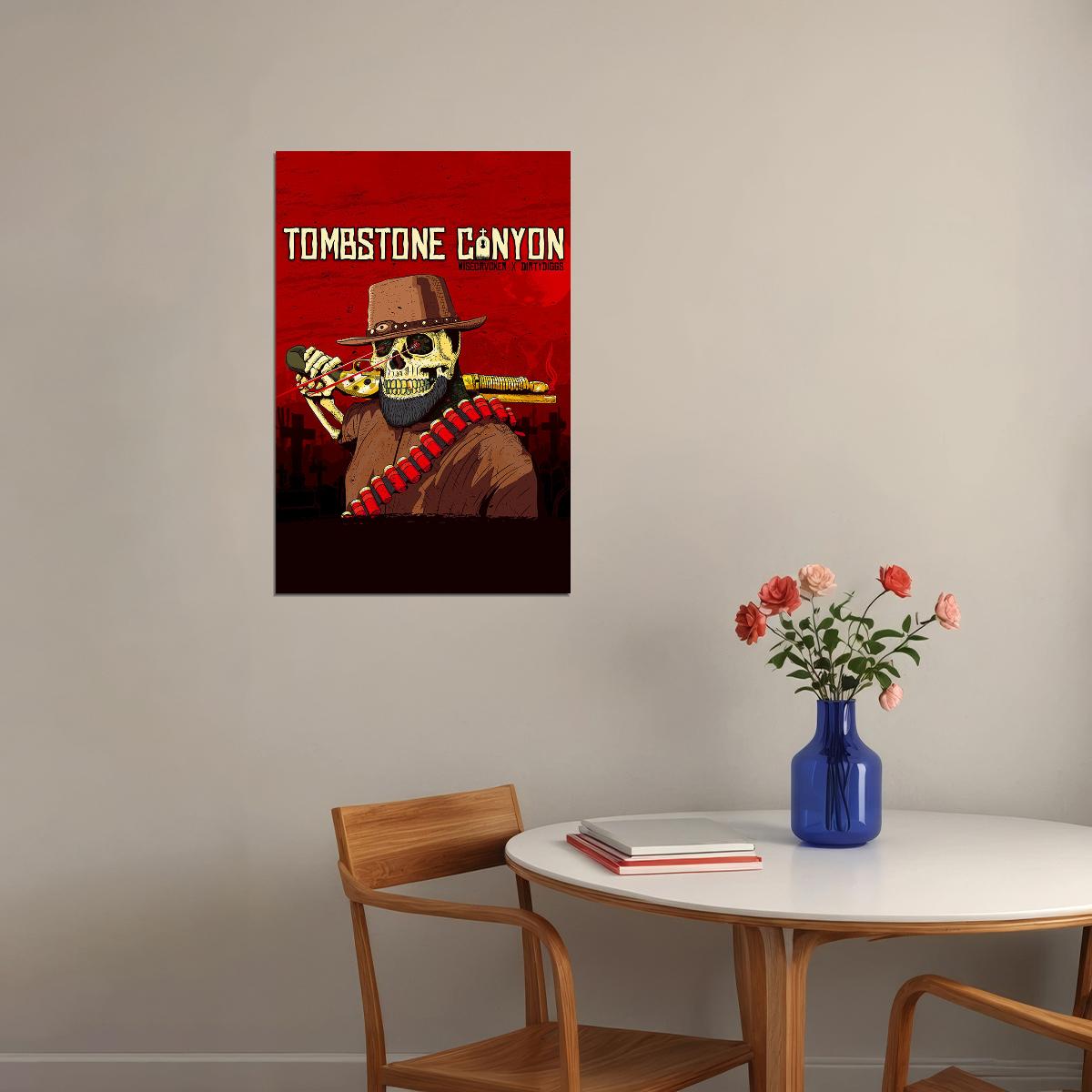 Dirty Diggs Tombstone Canyon Rapper Poster Wall Art Print Home Wall Decor - xonomax