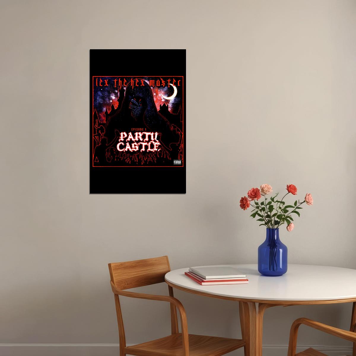 Lex The Hex Master Party Castle Music Singer Poster Wall Art Print Home Wall Decor - xonomax