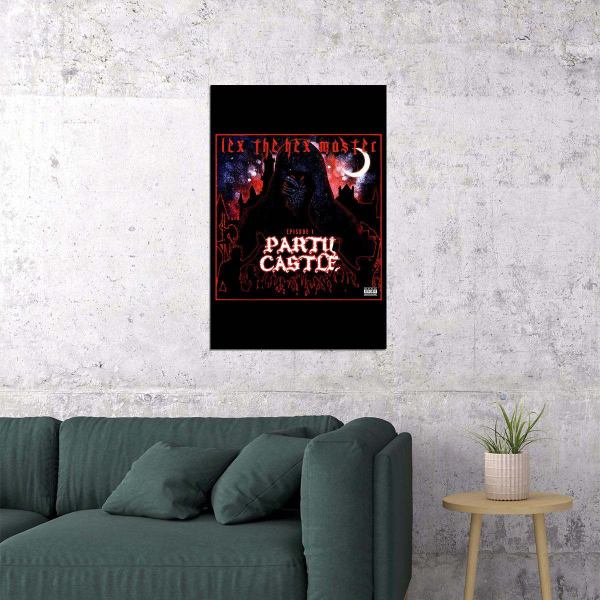 Lex The Hex Master Party Castle Music Singer Poster Wall Art Print Home Wall Decor - xonomax